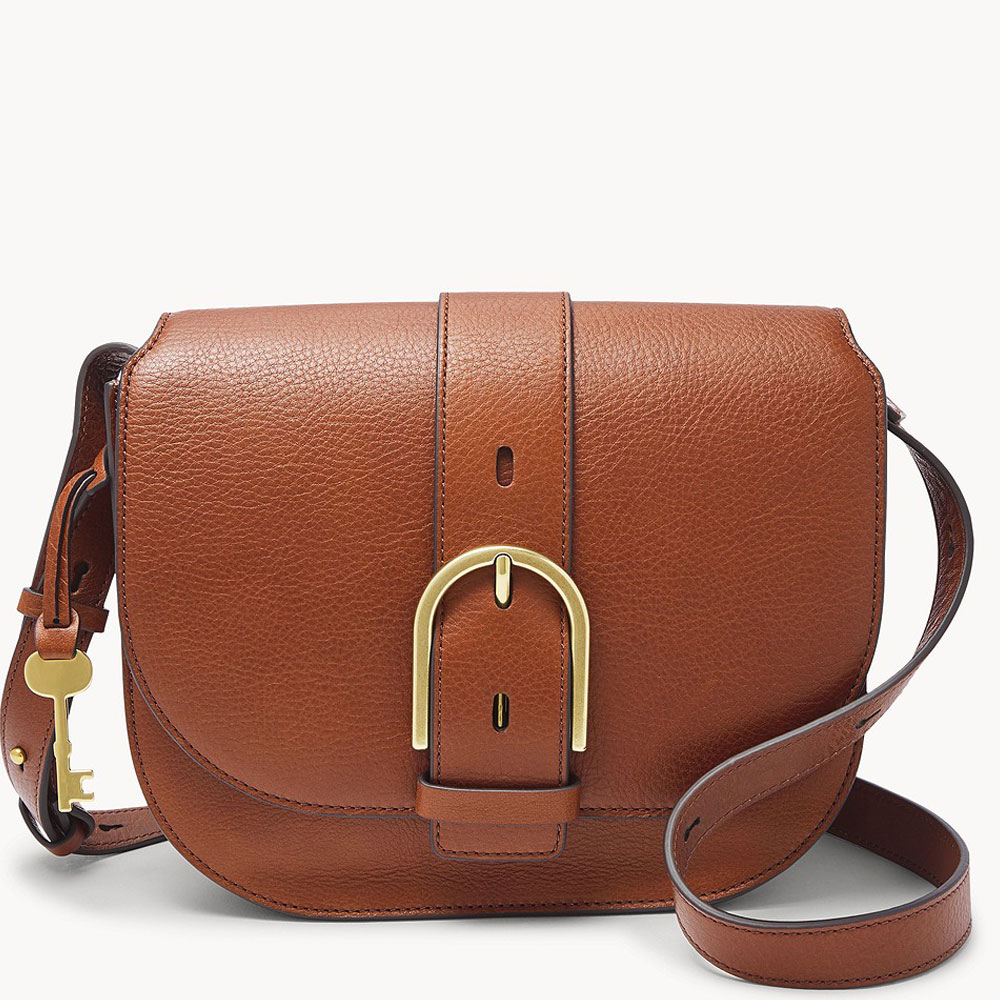 Leather Saddle Bag